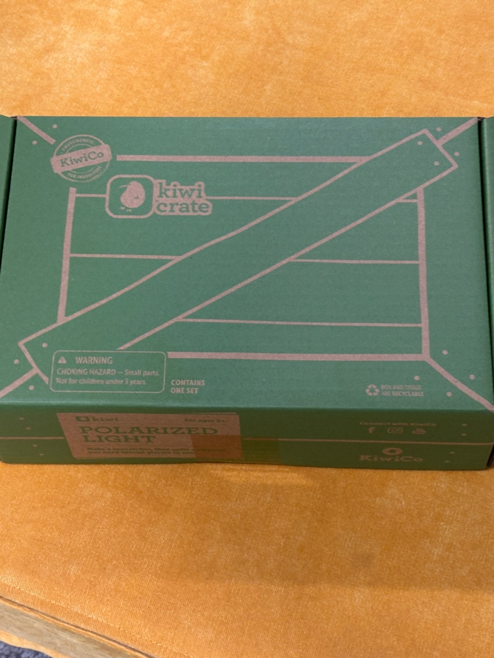 KiwiCo Kiwi Crate Polarized Light Science & Craft Kit - Brand New Sealed STEM